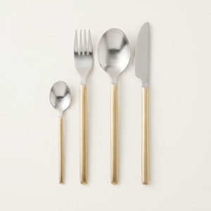 Juego de Cubiertos de Acero Inoxidable Pulido Espejo al por Mayor, Vajilla Moderna para Restaurantes, Utensilios de Mesa Resistentes de Fábrica - Product Image 2