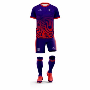 Factory Customization Best Football Sports Jerseys Breathable Sports Wear Quick Dry Soccer Jersey Set - Product Image 2