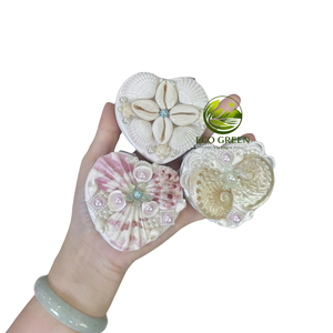 Coastal Style <b>Compact</b> <b>Mirror</b> Handmade Seashell Makeup <b>Mirror</b> Portable Travel <b>Mirror</b> Birthday Gift for Her - Product Image 5