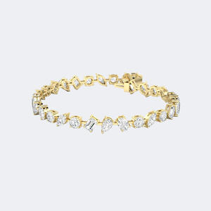 Pulsera de tenis con formas mixtas de 10.050 CTW - Product Image 4