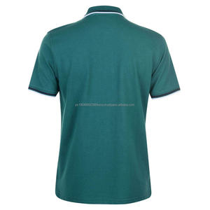 Vêtements de sport de golf tendance, polo en coton 100%, vente en gros de polos pour hommes, vêtements tendance, polos 2025 - Product Image 3