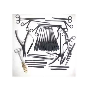 Bandeja de Instrumentos para Laminectomía Espinal de Acero Inoxidable con Acabado de Óxido Negro, Set de Descompresión Neuroquirúrgica de Alta Calidad ISO CE - Product Image 1