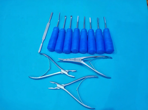 Juego de Instrumentos Quirúrgicos para Preservación en Rinoplastia, Acero Inoxidable Alemán, Kit de Cirugía Nasal y Plástica, Reutilizable, Autoclavable, CE - Product Image 3