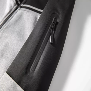 Survêtement pour femmes en polyester respirant tendance, 2 pièces, avec capuche, vêtements de sport - Product Image 3