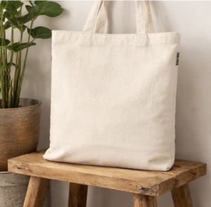 Sac fourre-tout en coton personnalisé de haute qualité, design élégant avec lettres, matériau solide, sac de shopping en gros à vendre - Product Image 5