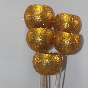 ดอกไม้ประดับตกแต่งบ้านแบบทำมือ ย้อมสีวิบวับ พร้อมก้านติด  บรรจุภัณฑ์พิเศษสำหรับงานปาร์ตี้ - Product Image 4