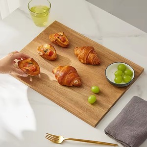Planche à découper en bois, grande planche à hacher, planche de préparation alimentaire, planche de service, cuisine, fabricant direct - Product Image 4
