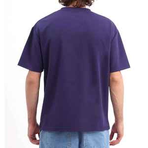 T-shirts pour hommes à manches courtes respirants, 100% coton biologique, haute qualité, vente en gros, t-shirts unis, service OEM - Product Image 6