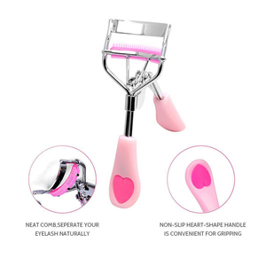 Rizador de Pestañas Eléctrico Mini Profesional de Diseño Personalizado, Herramienta para Rizar Pestañas de Acero al Carbono Color Oro Rosa, Juego de Caja con Etiqueta Privada - Product Image 5