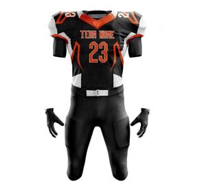 Uniforme de fútbol americano de sublimación personalizada, ropa de equipo deportivo, camiseta y pantalón de entrenamiento de fútbol - Product Image 6