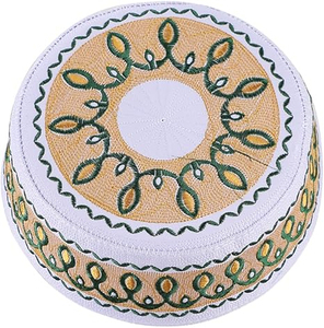 Chapeau de prière noir en coton uni, respirant, confortable, style ethnique, musulman, toutes saisons, personnalisable, chapeau de prière pour homme, décontracté - Product Image 2