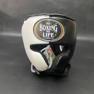 Casque de protection professionnel en cuir, imperméable et respirant, pour la boxe, l'entraînement et le MMA. - Product Image 5