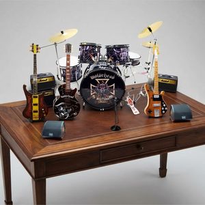 Miniatura Musical: Set de Decoración con Cabeza de Motor - Product Image 3