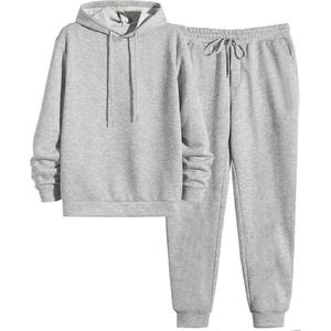Nouvel ensemble de survêtement imprimé 2025 pour homme, sweat-shirt et pantalon de sport, 100 % coton - Product Image 1