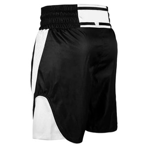 Shorts MMA pour hommes rouge et noir, impression par sublimation, séchage rapide, coupe classique, vêtements de sport - Product Image 2