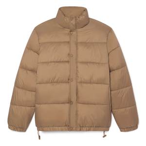 Blouson matelassé premium à capuche avec fermeture éclair frontale, style streetwear hiver, résistant à l'eau, tendance 2026, pour homme - Product Image 1