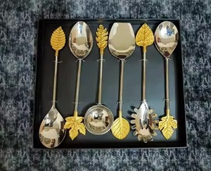 Luxury Stainless Steel Metal Salad <b>Server</b> for Vegetable Pasta and Salad Serving Purpose - Product Image 5