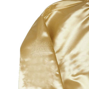 Dernière conception de veste en satin pour homme, nylon/polyester, respirante et écologique, logo sur le devant, vêtements d'extérieur d'hiver, couleurs personnalisées - Product Image 6