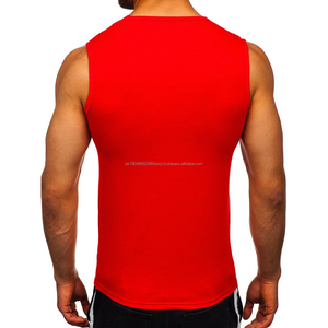 Camiseta Deportiva para Hombre, Ropa Deportiva para Gimnasio, Camiseta sin Mangas Personalizada para Correr en Verano - Product Image 3