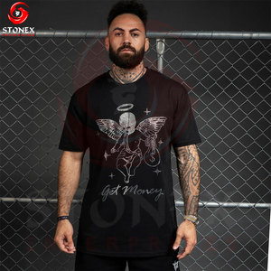 เสื้อยืดดีไซน์เนอร์ Goodspeed เสื้อผ้าผู้ชาย แฟชั่นฮิปสเตอร์ฤดูร้อน เสื้อยืดลายกราฟิก สตรีทแวร์ วินเทจ ล้างสีดำ - Product Image 4