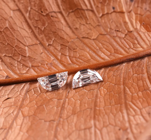 Luxury Half Moon Cut Lab Grown Diamond Loose Stone DEF VVS VS Clarity For Designer Jewelry Applications - Product Image 5