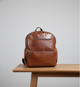 Mochila para Estudiantes Universitarios, Impermeable, Mochila Escolar Personalizada para Hombre, de Gran Capacidad, para Viajes, Negocios, de Cuero de Lujo - Product Image 2