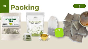 ถุงชาขนาดกะทัดรัดและสะดวกสบายผลิตภัณฑ์ทางการเกษตรระดับพรีเมี่ยม - Product Image 3