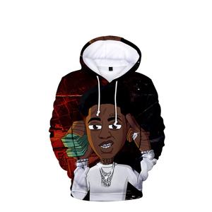 OEM Vêtements Streetwear Usine Personnalisée Logo Sublimé Impression À Capuche - Product Image 3