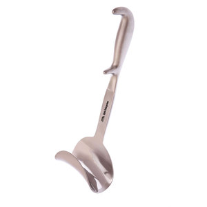 Retractor Doyen para Cirugía Abdominal, Hoja con Mango Hueco de 105 mm de Ancho, Acero Inoxidable, Instrumento Quirúrgico de Alta Calidad - Product Image 6