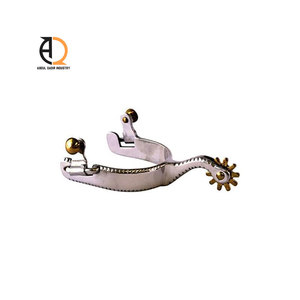 Espuelas de acero para equitación, accesorios ecuestres - Product Image 5