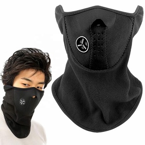 Masque facial thermique personnalisé pour le cyclisme et le ski en hiver, coupe-vent, respirant, cache-cou chauffant, demi-balaclava - Product Image 2