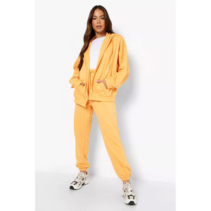 Conjunto Deportivo de 2 Piezas para Mujer, Transpirable, con Cierre Completo, para Gimnasio, Running y Entrenamiento, 100% Algodón, Informal - Product Image 5