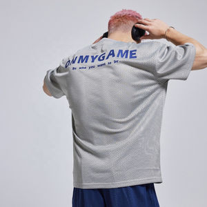 Camiseta Deportiva de Verano para Hombre, Personalizada, 100% Algodón Tejido, de Secado Rápido, con Malla Transpirable y Estampado, Fabricante Mayorista OEM - Product Image 2