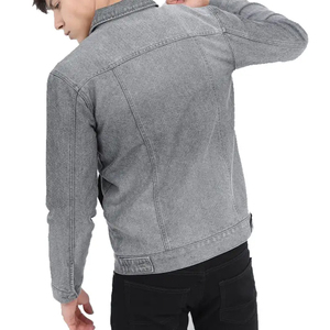 Veste en jean pour homme de qualité supérieure, style streetwear, ajustable, dernier design, prix abordable, fabriquée par un grand fabricant - Product Image 2
