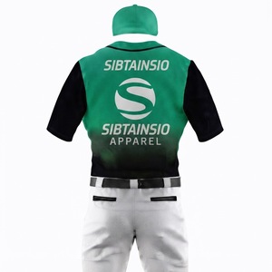 Uniformes de Béisbol Personalizados al por Mayor de Fábrica, Conjuntos de Pantalones y Camisetas, Uniformes de Béisbol Juveniles - Product Image 5