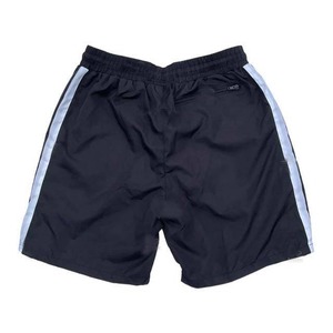 Unisex <b>Black</b> Tracksuit Set Hooded Zipper Sporty Shorts with Side Pockets Quick Dry Polyester Autumn Wear - Product Image 2