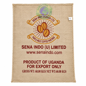 Bolsas de yute impresas 100% naturales con cordón, ecológicas, biodegradables, para envasado de alimentos como arroz, cacao, café, maíz, etc. - Product Image 5
