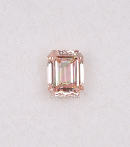 เพชรทรงเรขาคณิต 1.75 กะรัต สีแชมเปญ เพาะเลี้ยงในห้องปฏิบัติการ สำหรับทำเครื่องประดับ เพชรเม็ดเดี่ยวสีแฟนซี ผู้ผลิตเพชรเม็ดเดี่ยวสีมรกตจากอินเดีย - Product Image 4