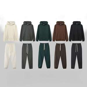 Survêtements décontractés pour hommes en coton 100% de haute qualité, à capuche, couleur unie, vente en gros, services OEM personnalisés, Pakistan - Product Image 4
