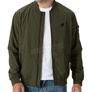 High Quality Wholesale 2026 OEM Men's Warm Breathable Bomber Jackets Winter Down Coats Baseball Jacket - Product Image 3