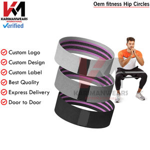Ceinture de Résistance Antidérapante pour Fitness et Yoga, Bande de Résistance pour Étirements, Renforcement des Hanches, Cercle de Résistance pour Squats, Yoga et Pilates - Product Image 2