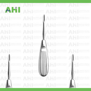 เครื่องถอนรากฟันไฮลิน ทวิสต์ 3 มม. แบบแมนนวล ทำจากสแตนเลสสตีล พร้อมปลายสีน้ำเงิน ได้รับการรับรองมาตรฐาน CE ระดับ I ด้ามจับออกแบบตามหลักสรีรศาสตร์สำหรับทันตกรรม รุ่น AHI AHI-6101 - Product Image 5