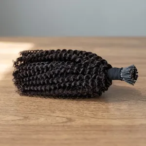 Extensiones de Cola de Caballo Afro Rizadas, Cabello Humano Virgen con Cutícula Alineada, Venta al Por Mayor - Product Image 6