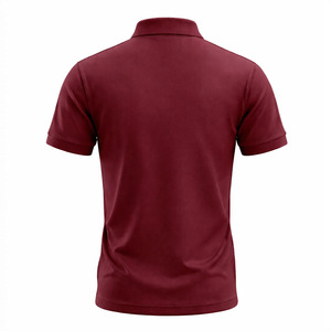 Polo en piqué pour homme avec logo personnalisé brodé, de haute qualité, 100% coton, manches courtes, coupe décontractée, jersey polo - Product Image 4