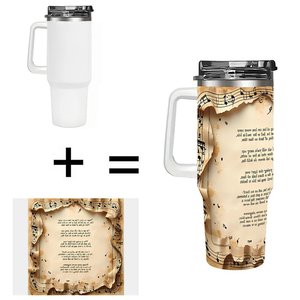 Vaso Térmico Personalizado de 40oz con Logotipo para Aniversario Corporativo, Cápsula del Tiempo - Product Image 1