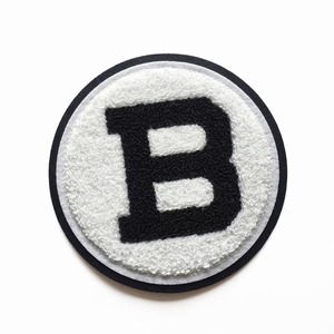 Vente en gros de patchs personnalisés brodés 3D thermocollants à paillettes, badges en tissu toile brodés à la machine pour vêtements streetwear, chapeaux et vestes - Product Image 2