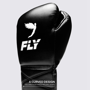 Gants de boxe Fly à sangle réglable, très demandés, pour entraînement professionnel et sparring, en cuir de vachette véritable - Product Image 4
