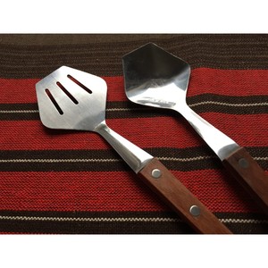 Eco-friendly wood salad servers Round handle salad <b>tools</b> Manual use salad servers Most demanded salad servers - Product Image 4