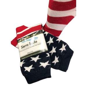 <b>Men's</b> American Flag Crew <b>Socks</b> Digital Print Cotton Spandex Breathable Knitted Summer Daily Wear - Product Image 2