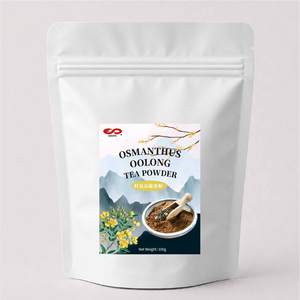 KEI FU Polvo de Té Oolong de Osmanthus 100g para té de burbujas o repostería - Product Image 1
